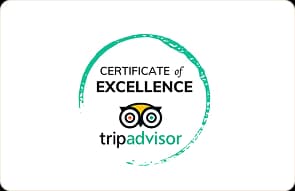 Tripadvisor Certificate of Excellence